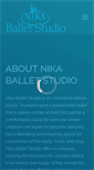 Mobile Screenshot of nikaballetstudio.com